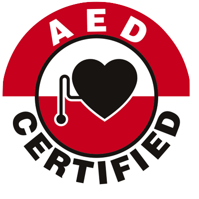 aed certified logo